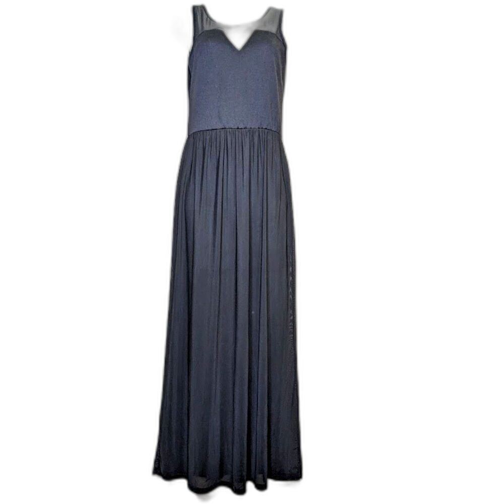 LA Hearts Black Sleeveless Maxi Dress Women's M Long Casual Goth
